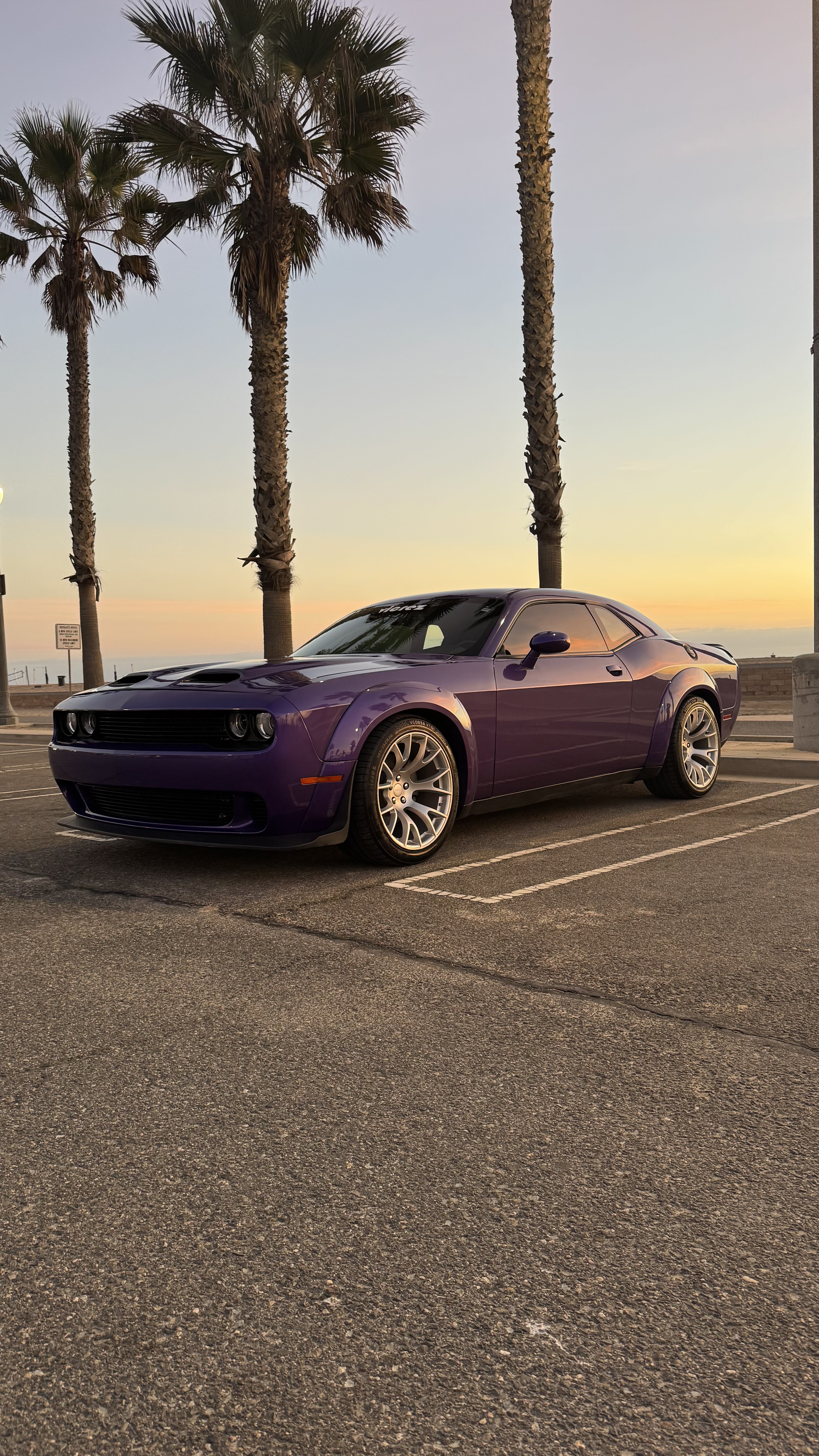 Hellcat Style Widebody Matte Silver Wheel (20